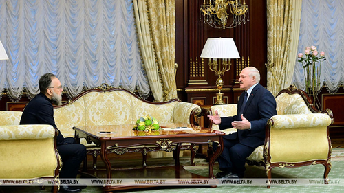 Дугин встречается с Александром Лукашенко