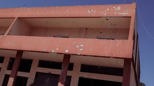 Последствия обстрела южноливанской деревни Кафр Кела. Ранее рядом с ней проходила линия разграничения