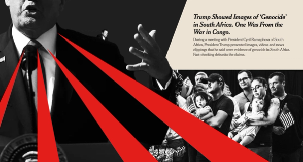 Изображение-Ультраправые говорят о «геноциде белых» в ЮАР и других странах